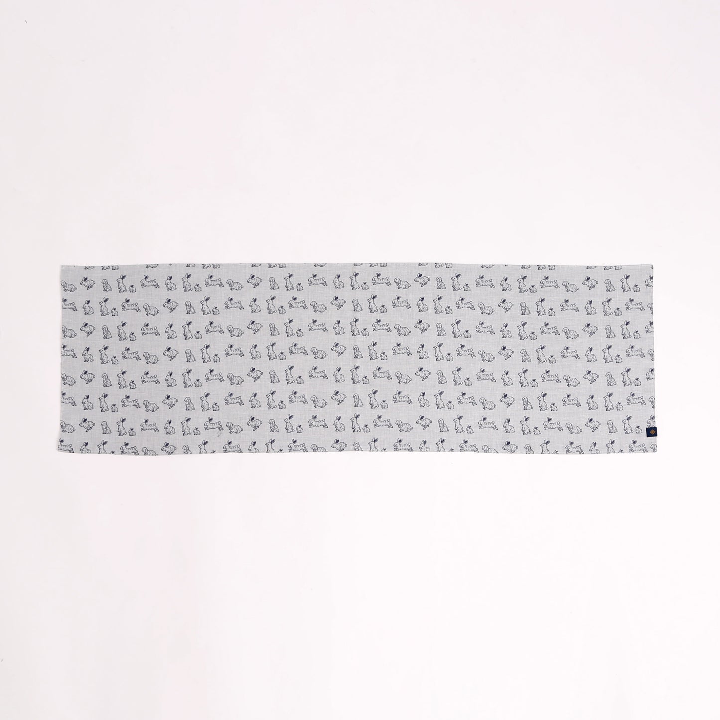 sold out【手ぬぐい】【近日中に次回受注予告】-ダブルガーゼ手ぬぐい-兎(ウサギ)- 32cm巾×114cm全長