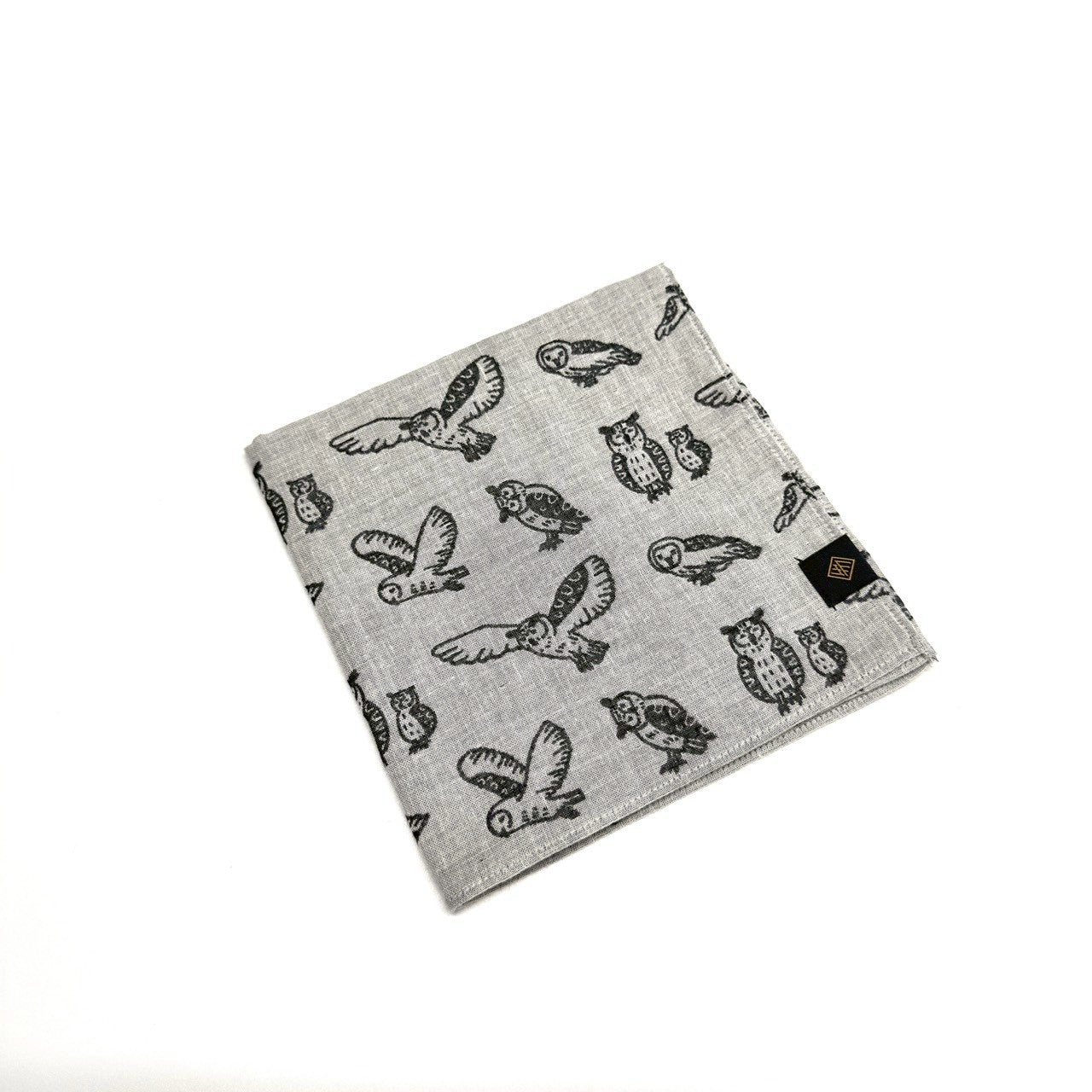 【ハンカチ】梟(フクロウ) ~season3~ ※お届けまで最大4か月