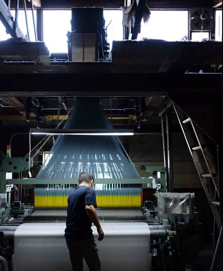 【ハンカチ】|播州織 ミニハンカチ グリーン 22cm×22cm|