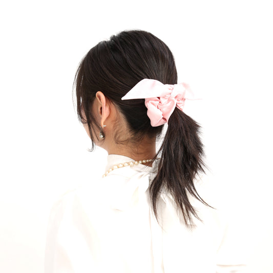 リボンシュシュ 好意の桃色