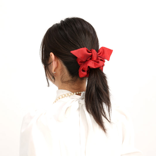 リボンシュシュ 抱擁の深紅