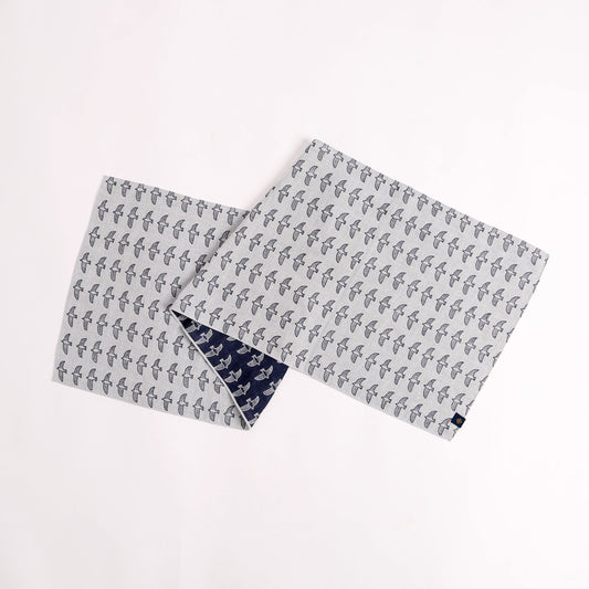 sold out【手ぬぐい】【近日中に次回受注予告】-鳥(トリ)-ダブルガーゼ手ぬぐい- 32cm巾×114cm全長