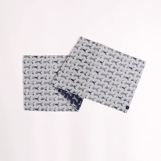 sold out【手ぬぐい】【近日中に次回受注予告】-ダブルガーゼ手ぬぐい-猫(ネコ)- 32cm巾×114cm全長