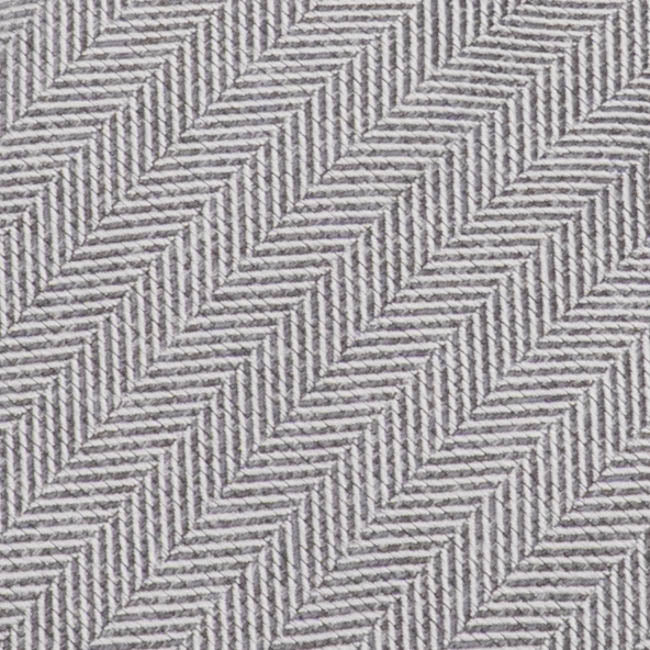 SKY26-03 シャドーヘリンボーンネクタイ　ライトグレー