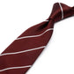 SHST26-33 stripe(ストライプ)　ボルドー×ホワイト