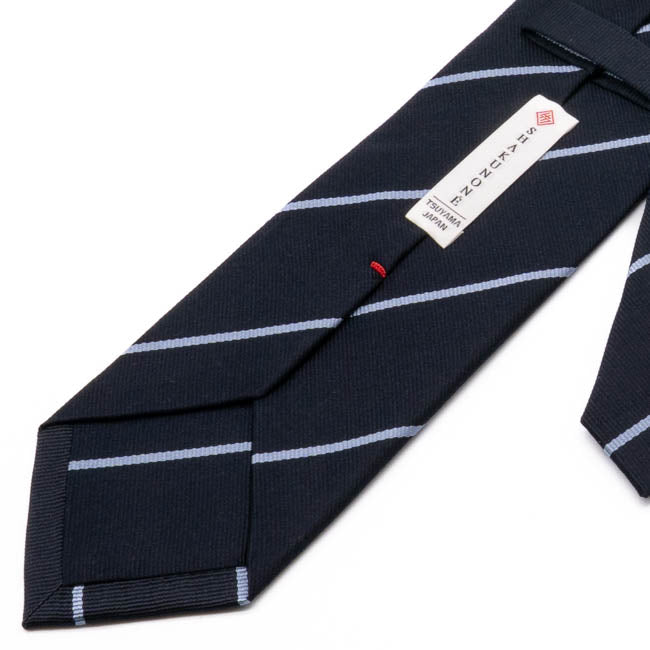 SHST26-31 stripe(ストライプ)　ネイビー×サックス