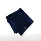 【ハンカチ】｜播州織　ミニハンカチ　ネイビー　22cm×22cm｜