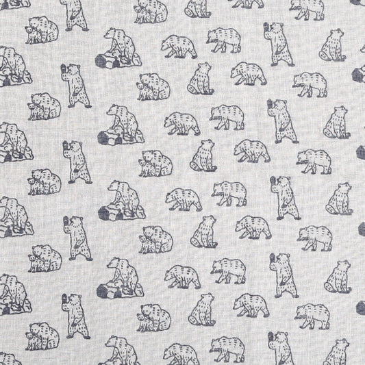 【ハンカチ】熊(クマ) ～season3～ ※お届けまで最大4か月